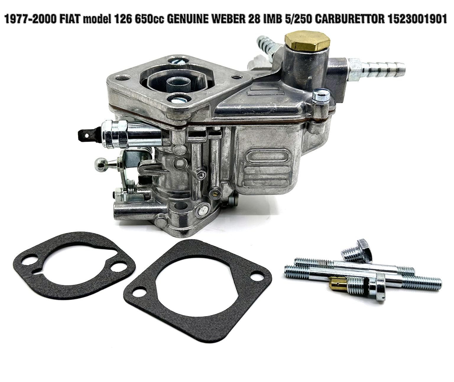 Amazon.com: 1977-2000 FIAT 126 650cc GENUINE WEBER type 28 IMB 5
