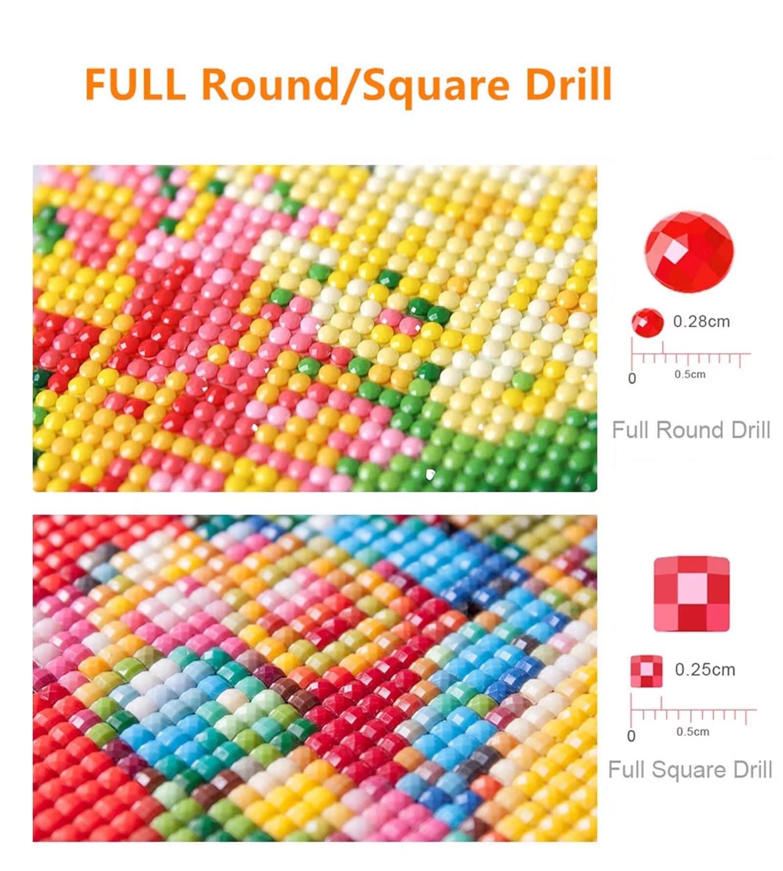 5D Diamond Painting Fiume Foresta Diamond Painting Kit Completo, Fai Da Te Diamond Painting Bambini/Adulti, Mosaico Pittura Diamante Diamond Dots per Decorazione per Casa Parete Gifts 150 X 50cm, 208J