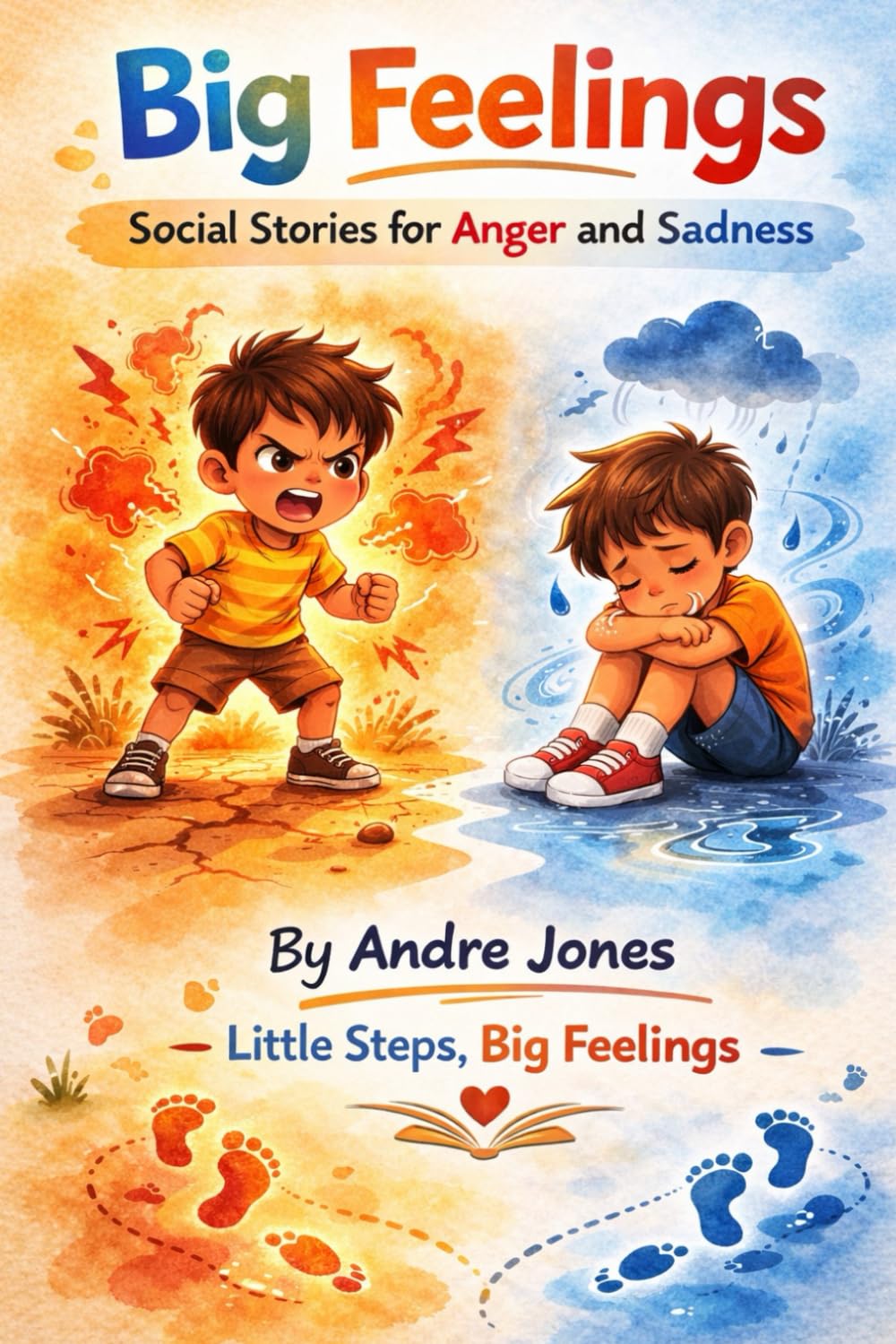 Big Feelings: Social Stories for Anger and Sadness (Little Steps Big Feelings)