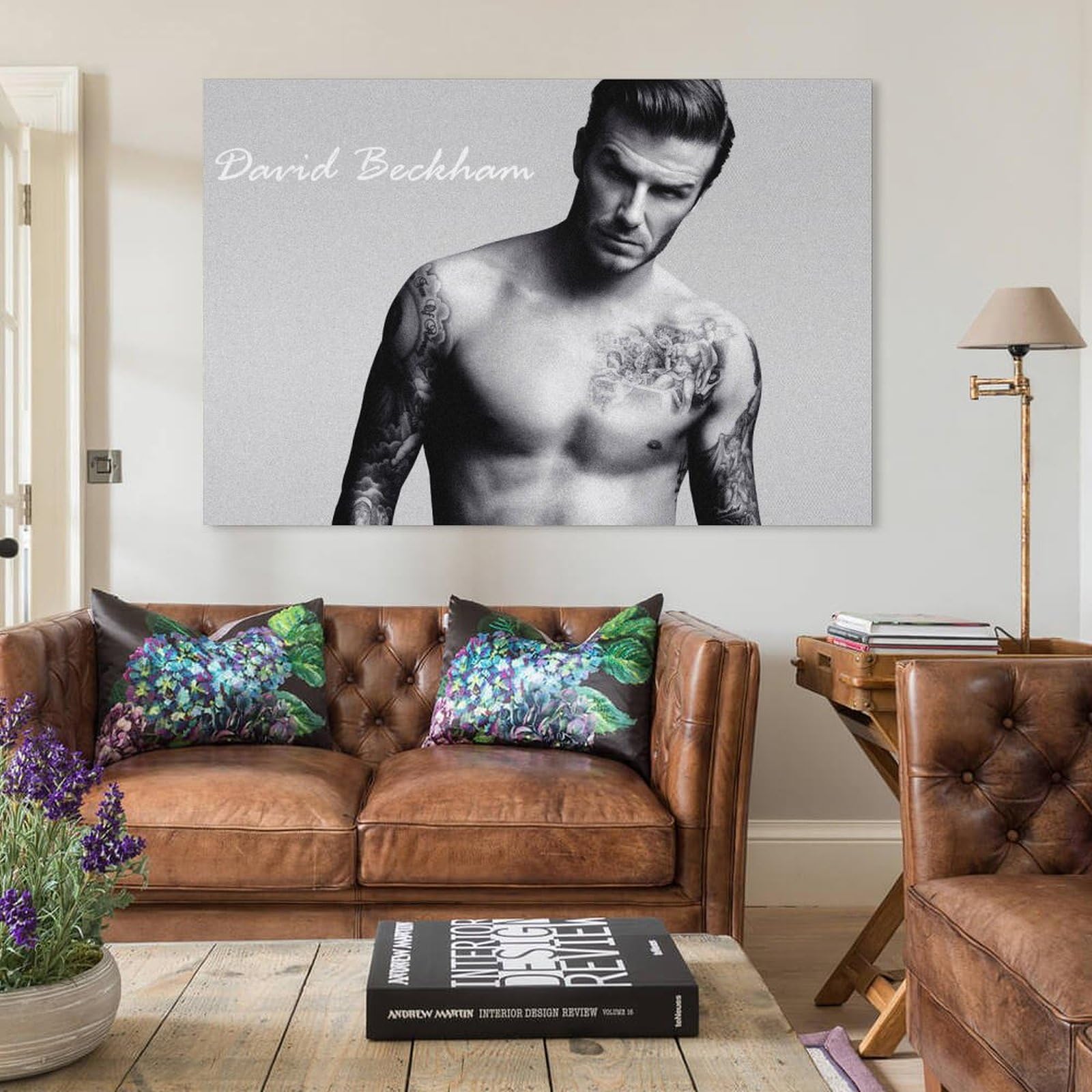 デイビッド・ベッカム　スポーツアート　プリント デイビッド・ベッカム スポーツアート プリント Amazon.co.jp