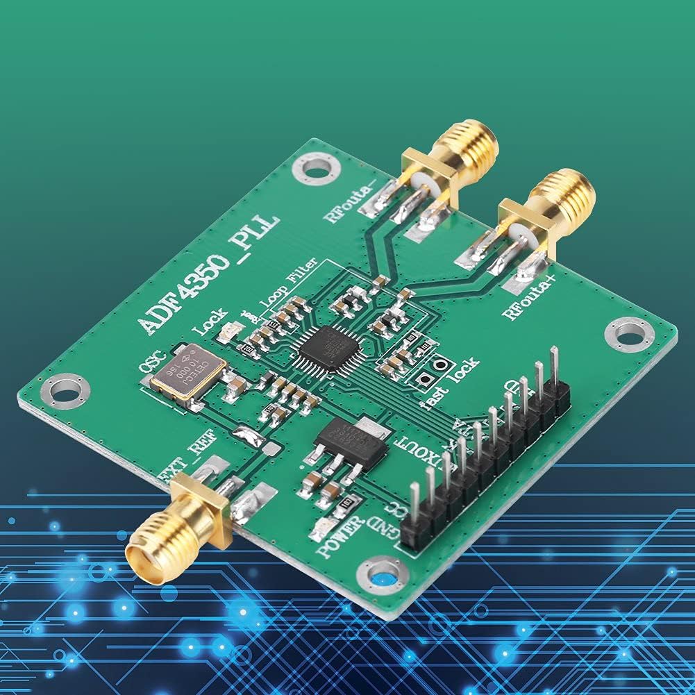 Module de Carte de développement ADF4350 synthétiseur de fréquence à Boucle de Verrouillage de Phase synthétiseur de fréquence RF Signal 137M 4.4GHz Large Bande Signal PL,Composants Electroniques