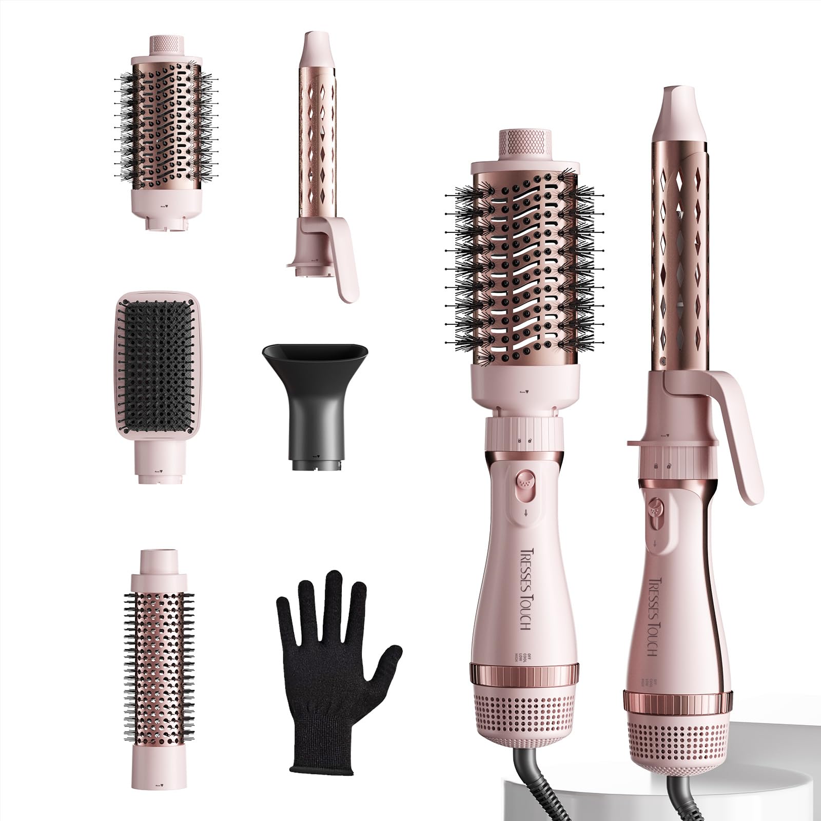 Hairstyler Airstyler Round Brush Dryer Warm Air Brush 641 PK-image-21