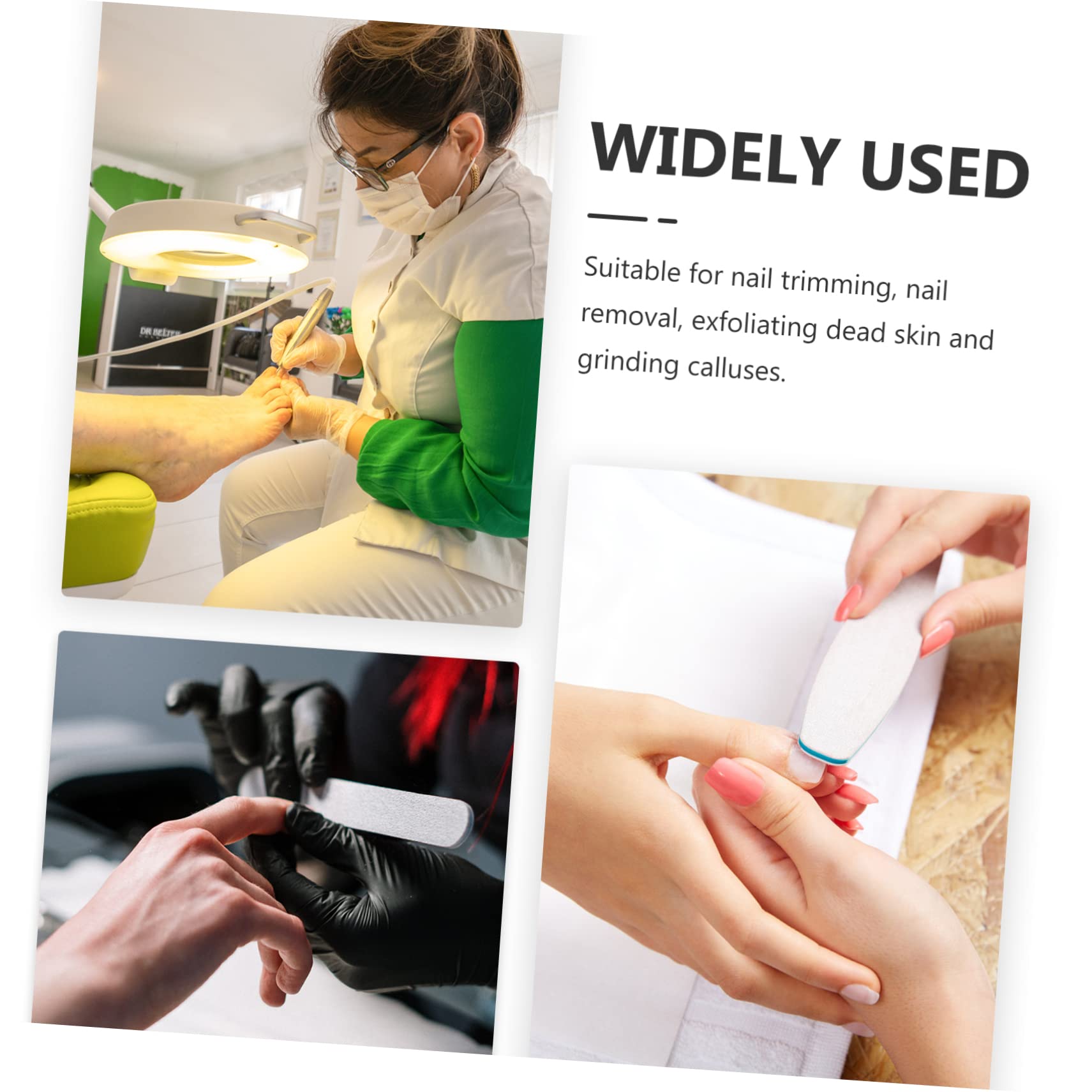 FRCOLOR 3sets Dischi Abrasivi Per Unghie Accessori Per Pedicure e Manicure Esfolianti Per La Unghie Per e