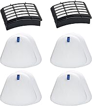 Complete Vacuum Filter Set for Shark Vacuum Navigator Lift-Away NV350 NV351 NV352 NV355 NV356E NV360 – Includes 2 HEPA Filters, 4 Foam & Felt Filters