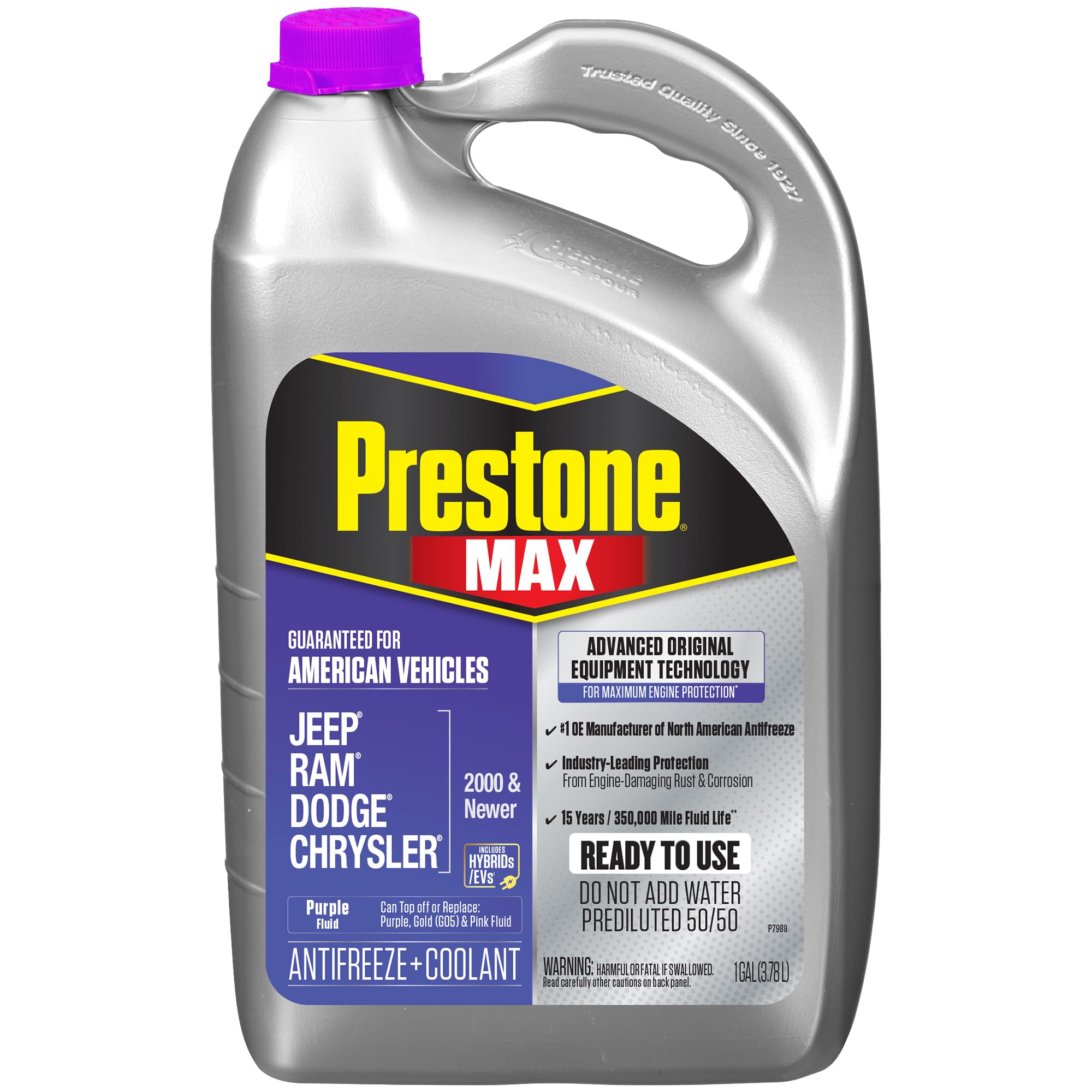 AF6900 Cooling System Antifreeze Ready to Use, 1 Gallon, Pack of 6