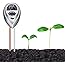 Orlegol Bodentester, Boden Feuchtigkeit Meter, 3-in-1 Pflanze Tester, Boden-pH und Feuchte, Lichtstärke Meter Bodenmessgerät