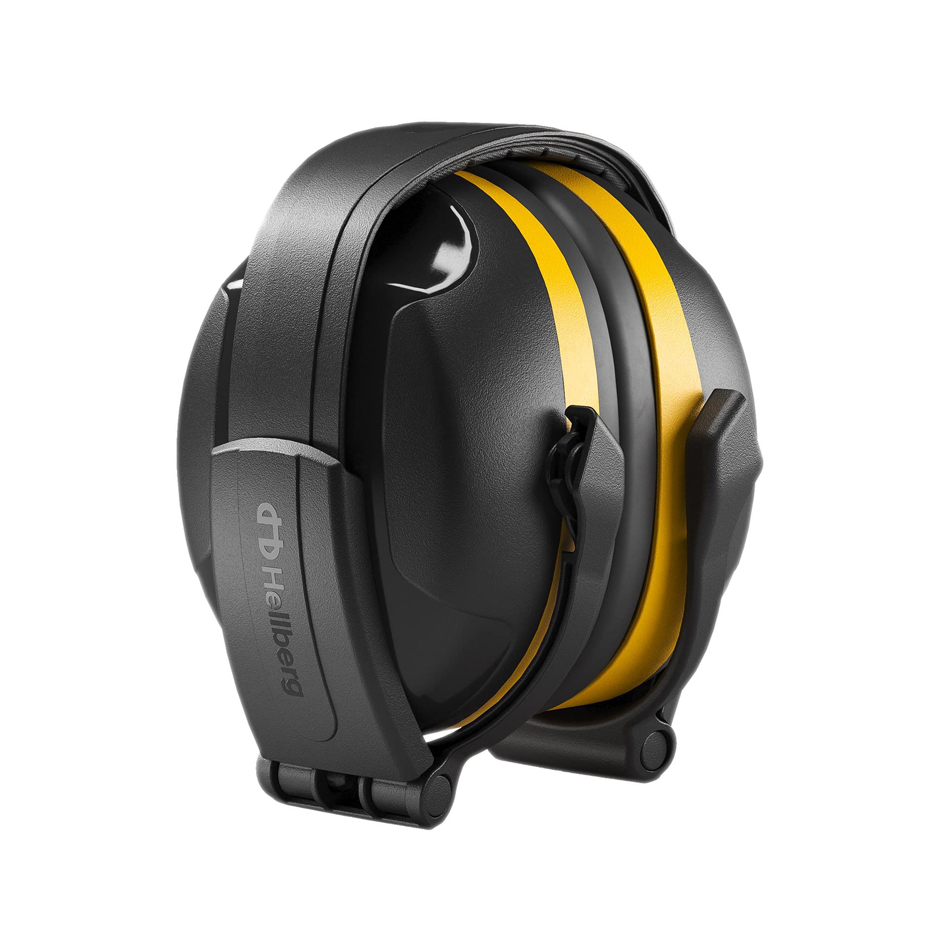 HELLBERG SAFETY Casque antibruit pliable Secure 2 41502-001 - Protection auditive professionnelle pour les bruits moyens à élevés (niveau 2)