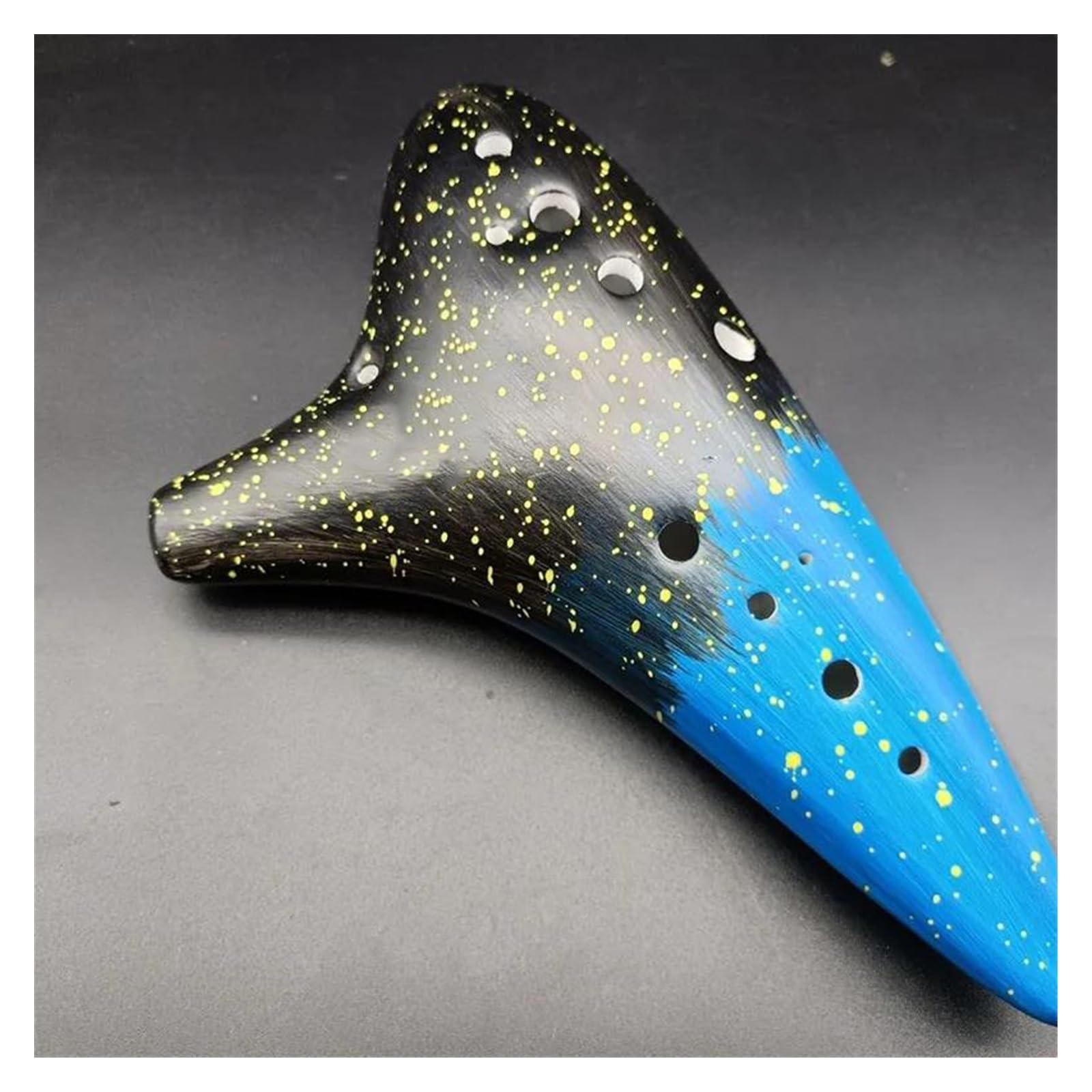 ocarina instrumento Cerámica Ocarina profesional travesaño flauta accesorios reparación instrumento grande