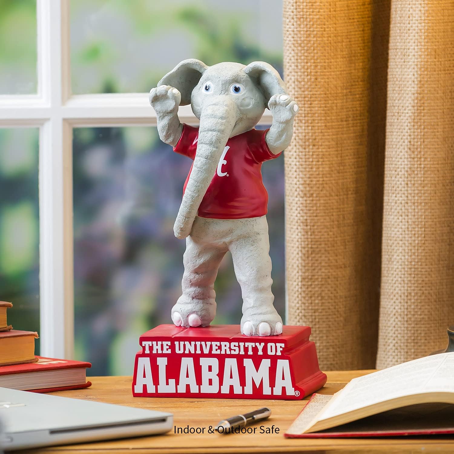 Team Sports America NCAA University of Alabama Fun Colorful Mascot Statue 12 Inches Tall