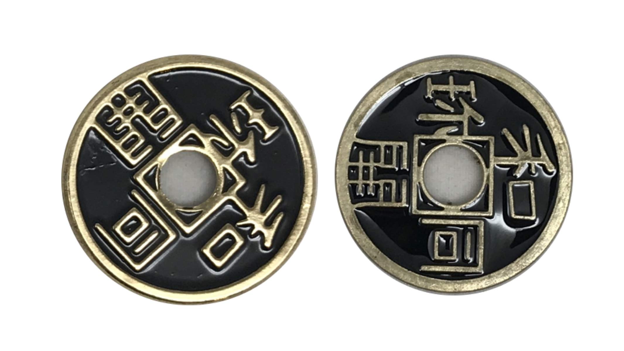 Rock Ridge MagicRock Ridge Magic Black Expanded Shell And Chinese Coin From