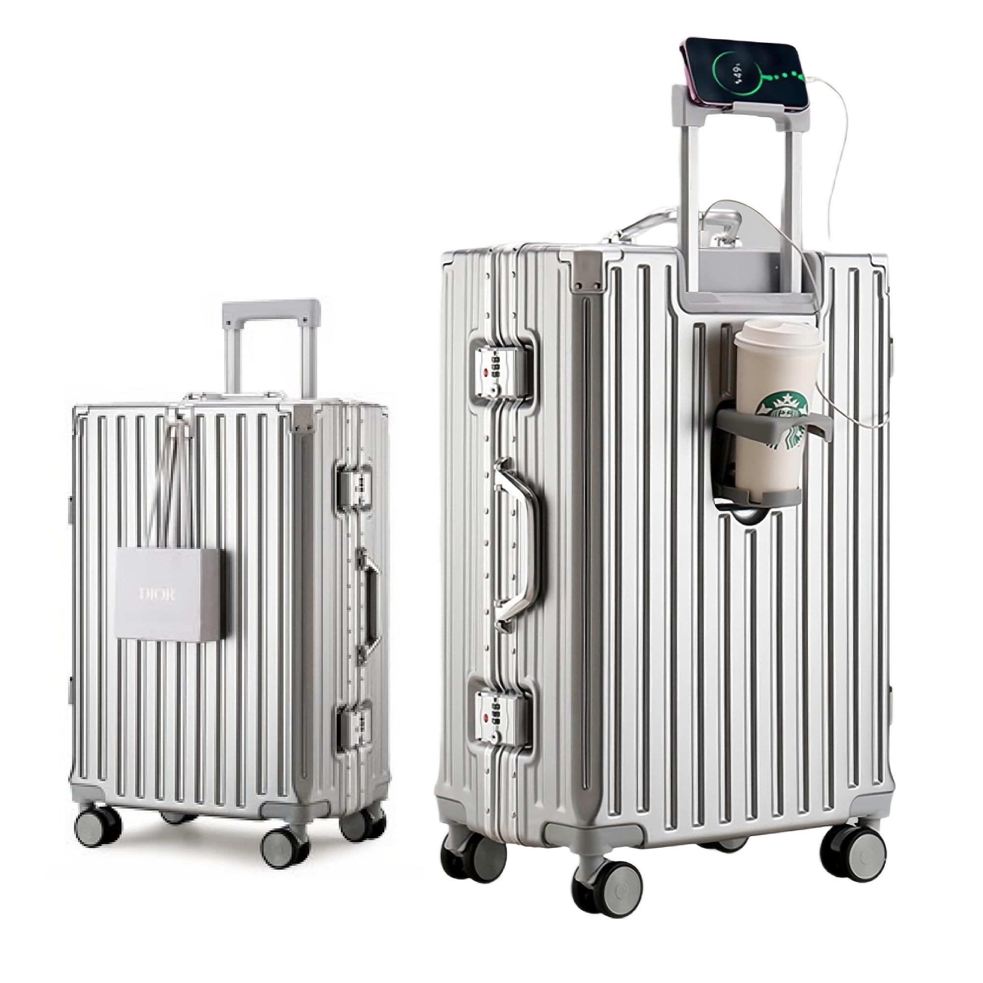 HotWay Silver Luggage