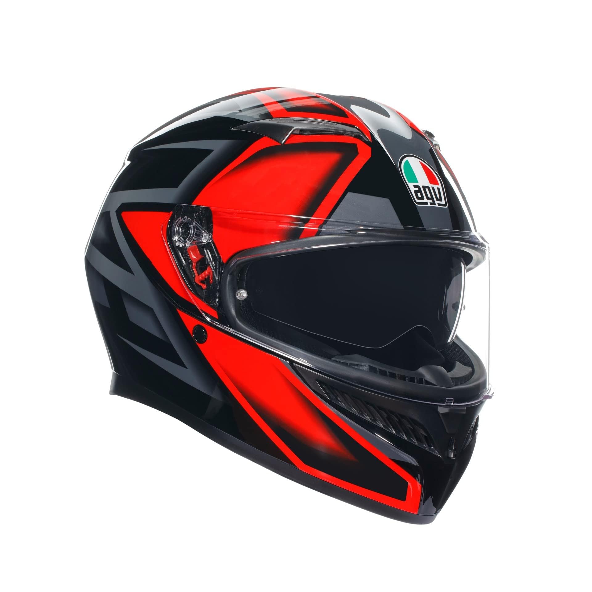 K3 Compound Full-Face Helmet (Matte Black/Grey)