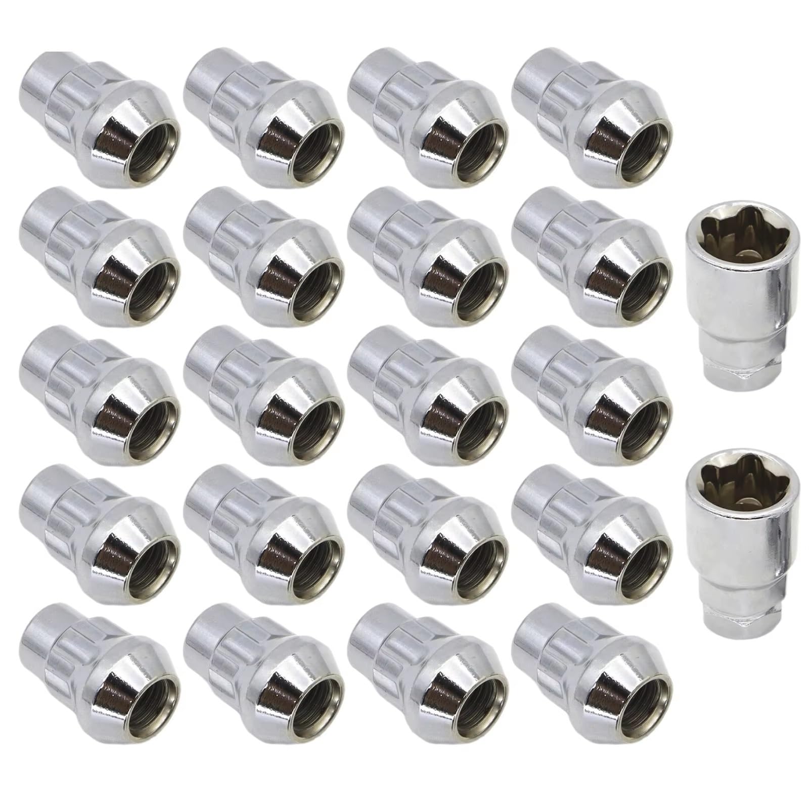 Tuercas de bloqueo de rueda M12x1.5 pernos para cubo Ford Transit 02-18 7