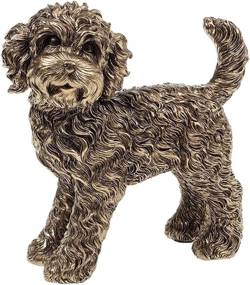 Ozzy the Cockapoo Lying Down Cold Cast Bronze Dog new Frith Design 2017 ...
