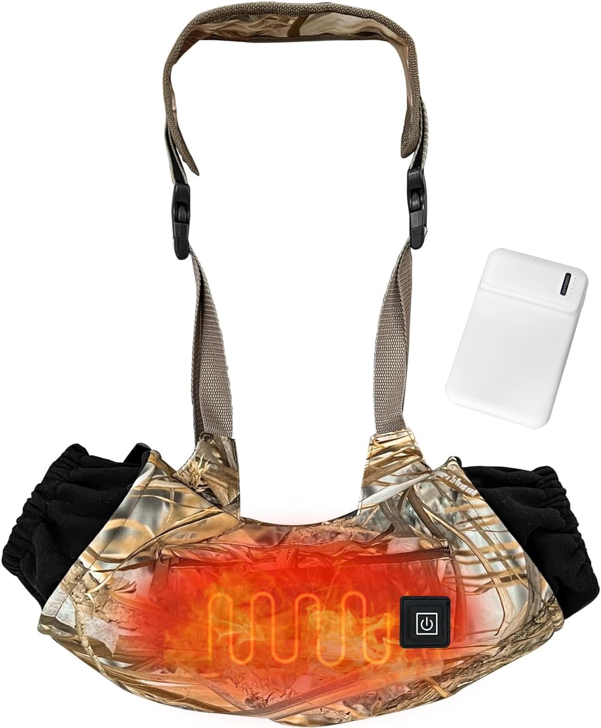 Heated Hand Muff, Electric Heating Hand Warmer Pouch, Suitable for Outdoor Hunting, Sports, Photography, Golf, Hike, Football, Snow Camping in Cold Winter Keep Warmth