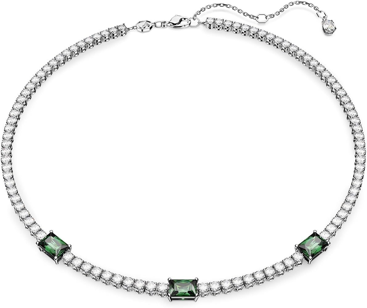 Amazon | 【スワロフスキー】Matrix Tennis ネックレス, ミックス
