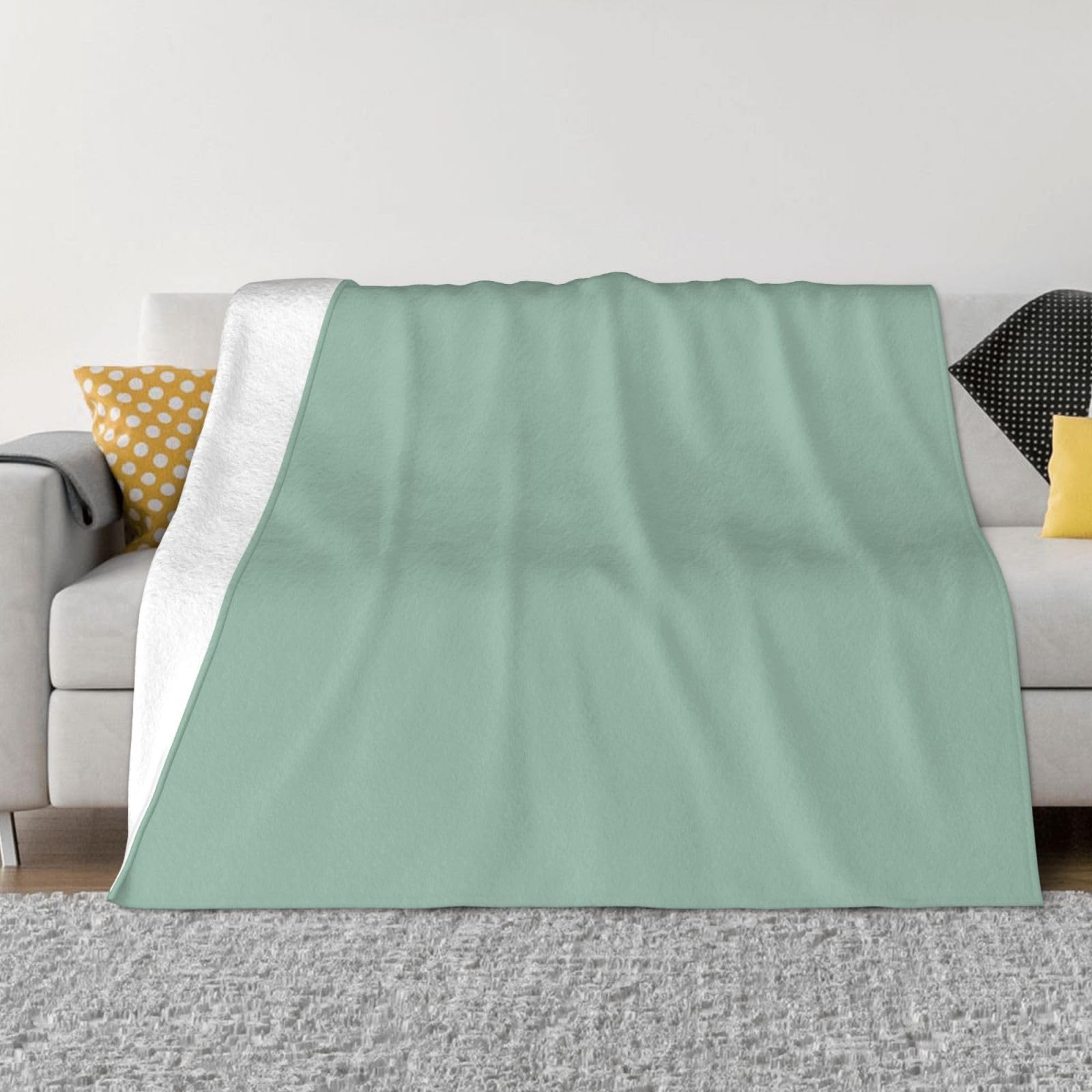 Couverture de canapé chaude plaid flanelle pour salon et chambre