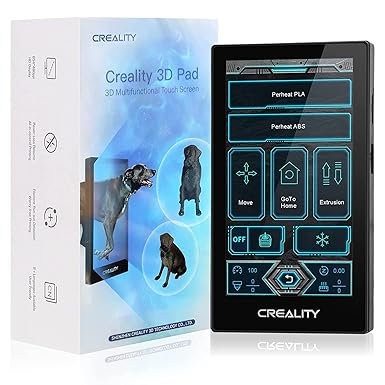 review Creality 3D Pad with 5” HD LCD Touch Screen with Filament Runout Sensor, Power Loss Resume Print, Animal Texture and 11+ Languages for Ender 3/3 / V2 / Pro / 5 / Pro/CR-10 + All FDM 3D Printers