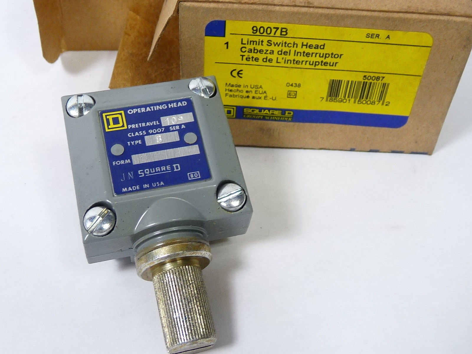 Square D 9007B Limit Switch Operating Head