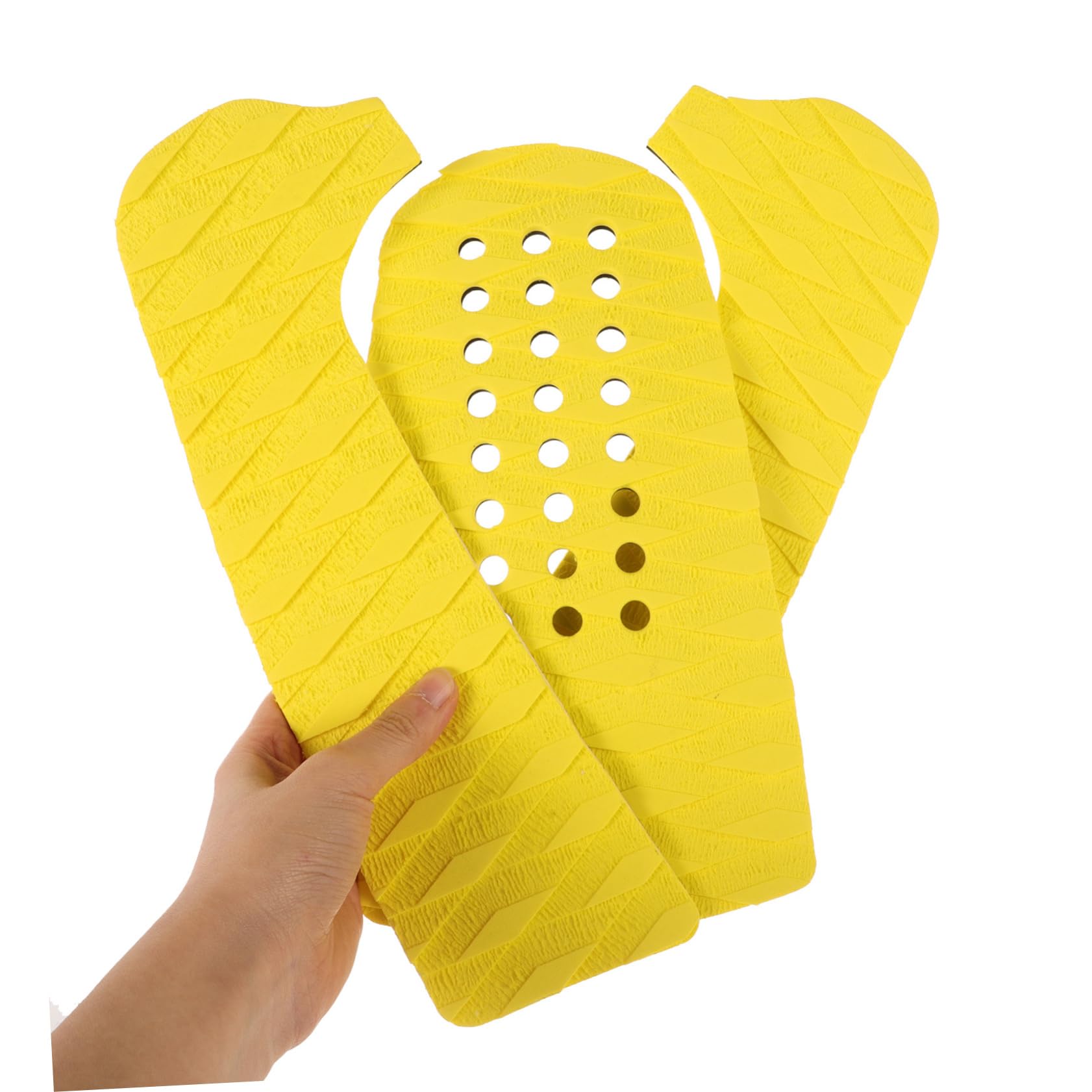 Happyyami 4 Juegos De Accesorios para Tablas De Surf Alfombrilla Trasera Almohadilla De Tracción para Tablas De Surf Almohadillas Antideslizantes para Tablas De Surf Almohadillas
