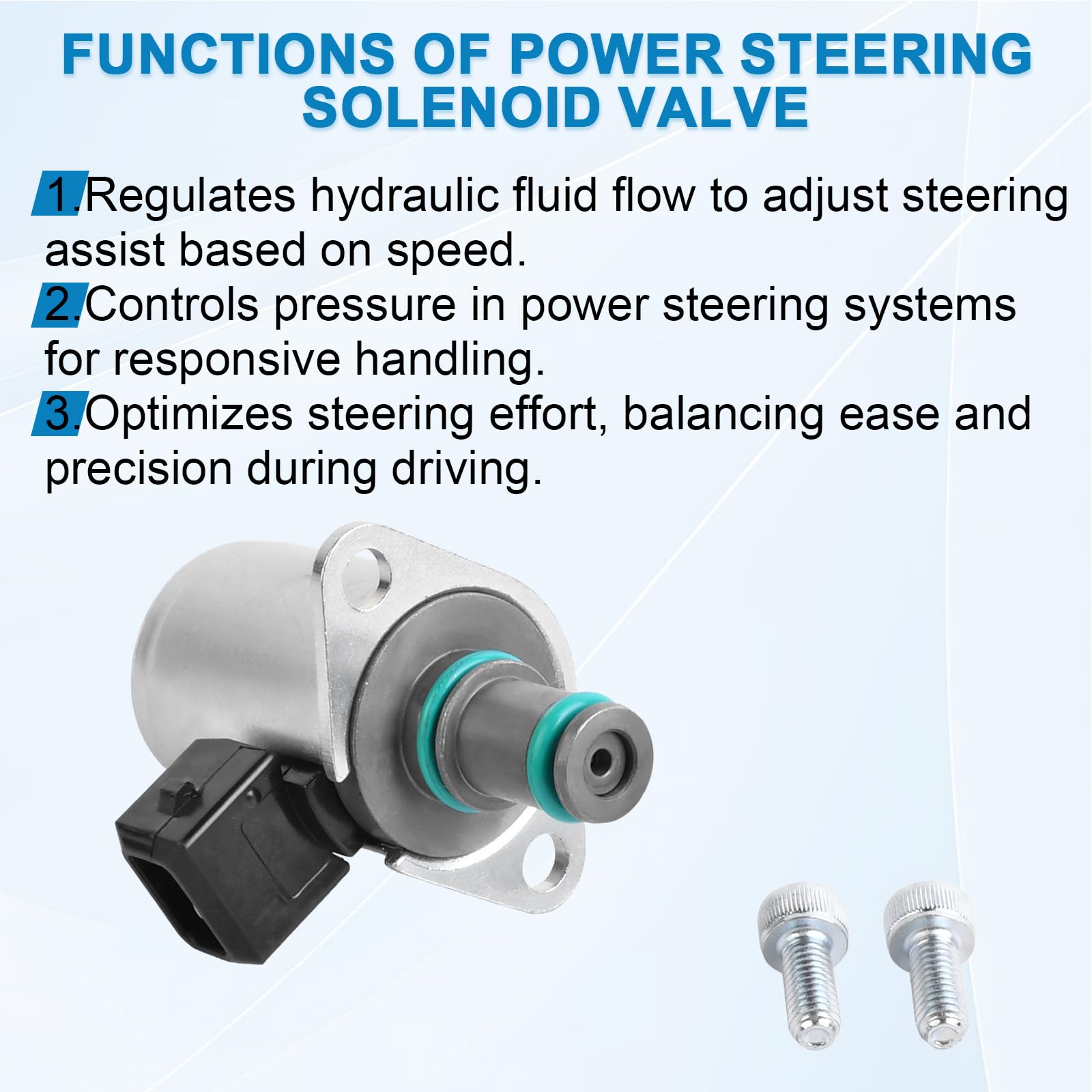 Servotronik valvola sterzo compatibile con W211 W164 R171 W219 C219 CLS500 S500 S350 ML500 SLK350 E320 GL320 R320 S63 SLK55 ricambio per A21460014601 84 211 14600984