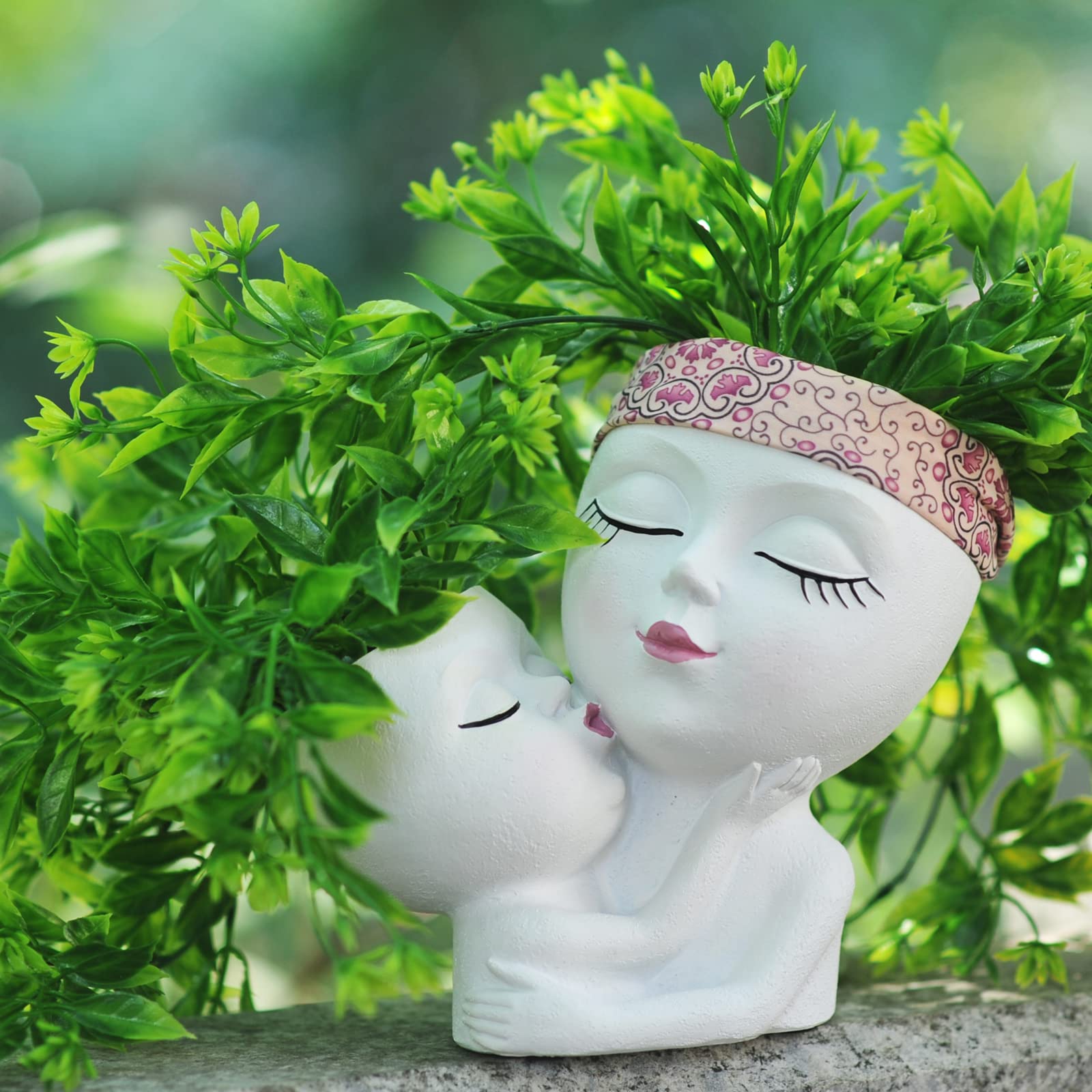 Mother and Child Head Planter