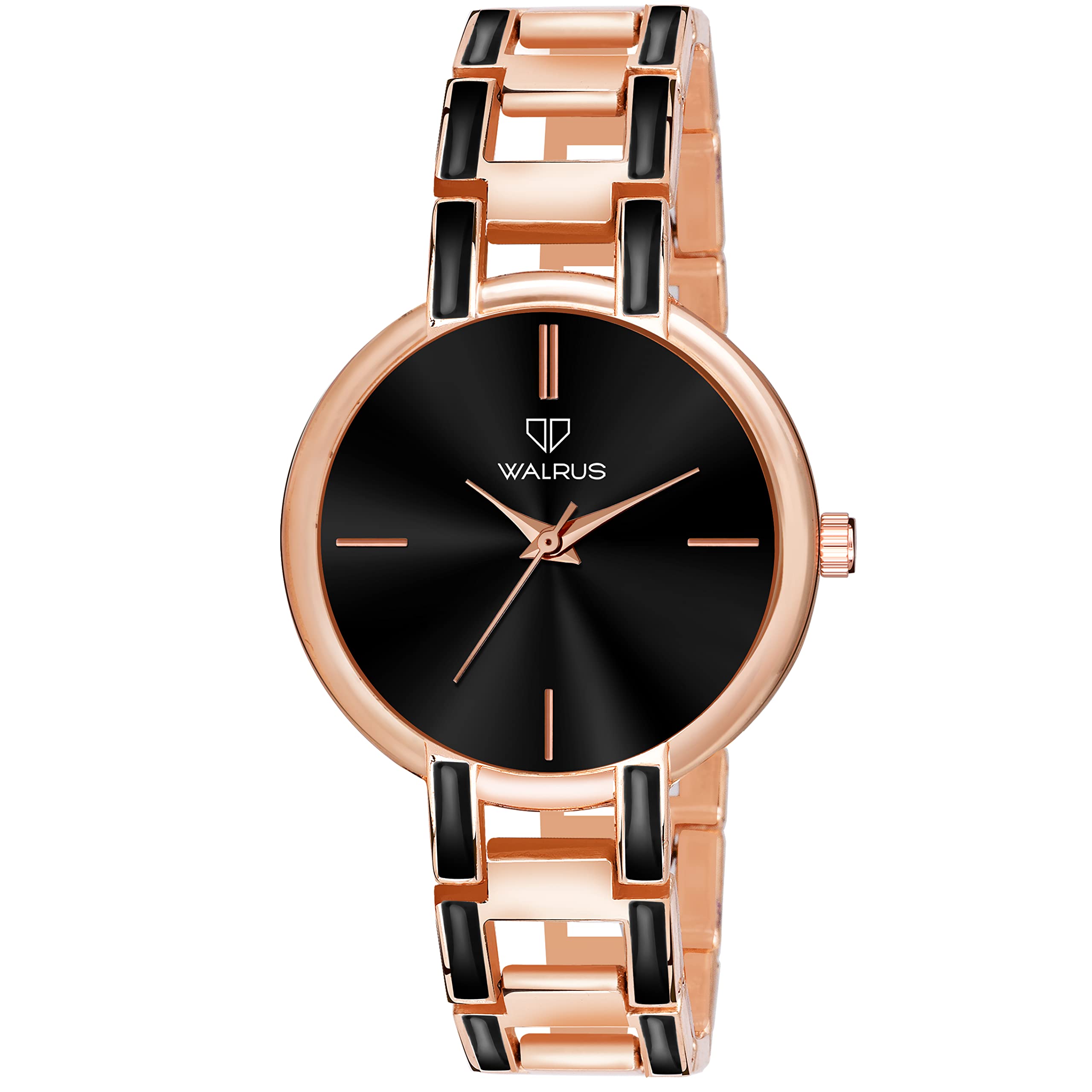 Walrus Black Dial Analog Alloy Strap Wrist Watch for Women (B0B2KG81Y6) Amazon Price History, Amazon Price Tracker