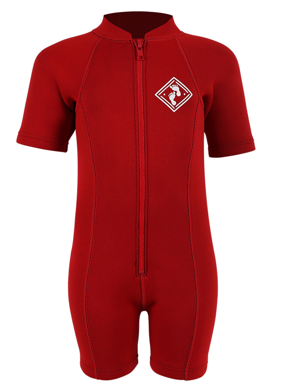 Aquatica Baby Toddler Wetsuit First Wetsuit Full Neoprene (XS, Red) — image 1