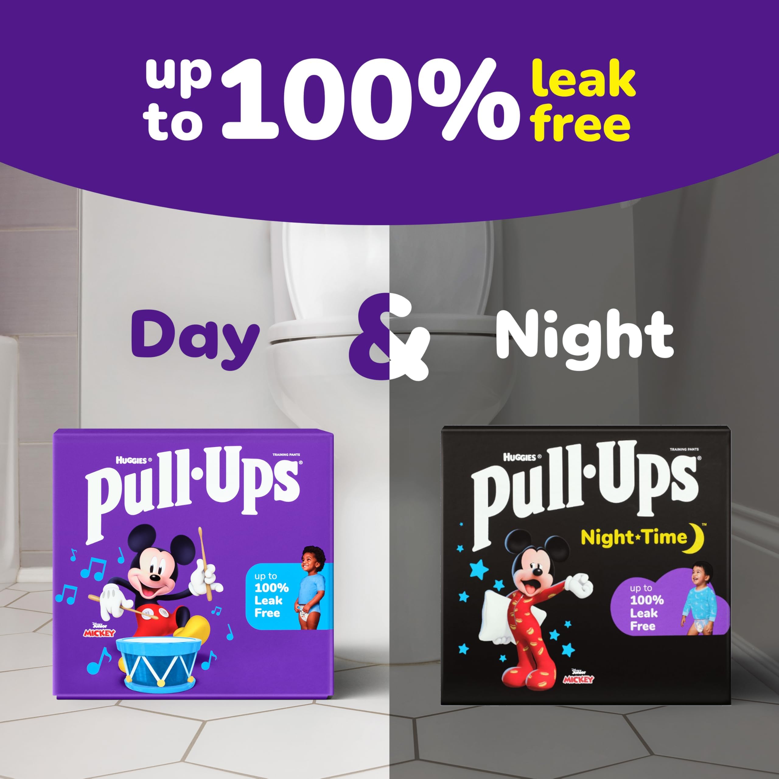 Pull-Ups Boys' Potty Training Pants, 3T-4T (32-40 lbs), 84 Count (Packaging May Vary)