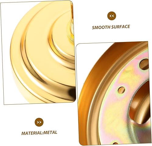 Miniatura 3 de Uonlytech Candelabro de techo para techo, placa de luz de techo resistente, sin deformación, adecuada para decoración de casa de campo a moderna del