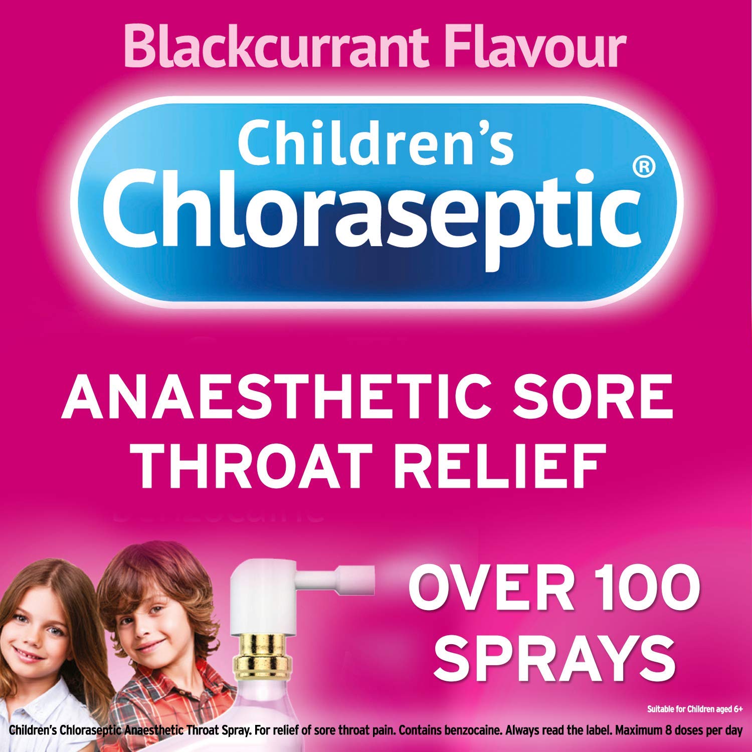 Children's Chloraseptic Anaesthetic Sore Throat Spray, 15 ml