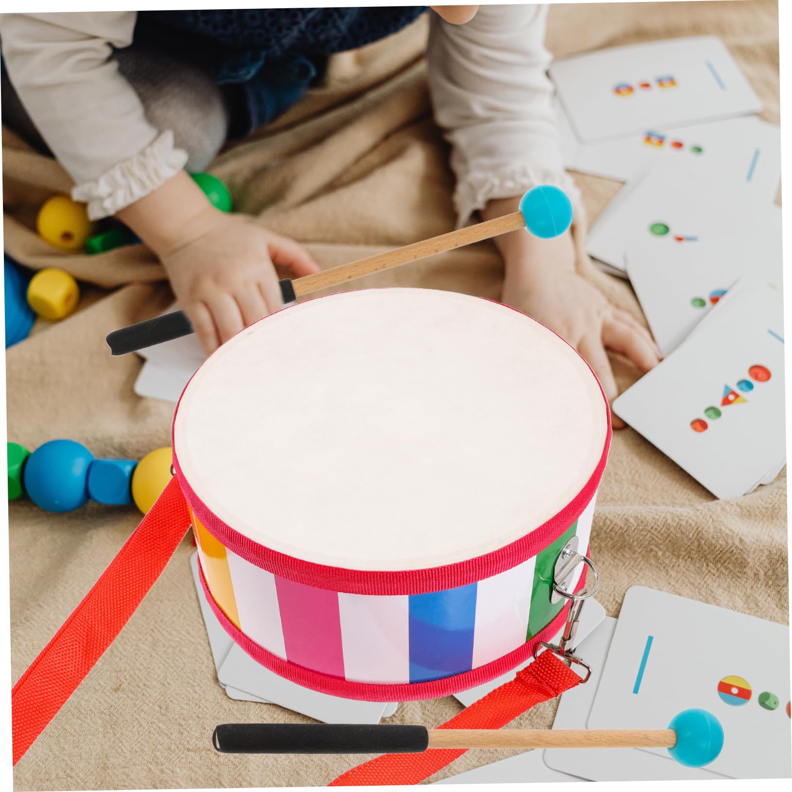 ifundom 6pares Baquetas De Percusión Para Marimba y De Lengua Palillos Mango Ergonómico Accesorios Para Instrumentos De Percusión