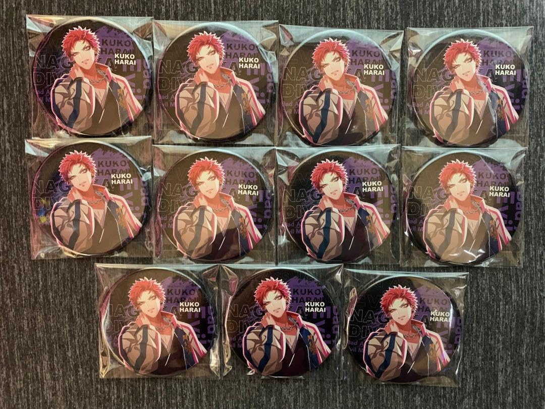 ヒプマイ 波羅夷空却 缶バッジ Division Leaders ZQ ヒプマイ 缶 バッジ