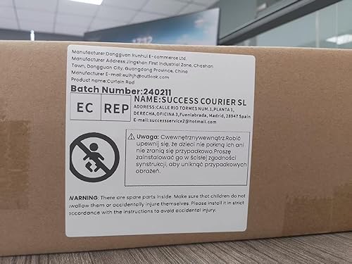 Vista 8 de Ycolnaefllr Set of 3 Golden Adjustable Curtain Rod Brackets Rod Holders Curtain Rod Hanging Heavy Duty Brackets for 1 Inch Rod Oro,Oil Rubbed