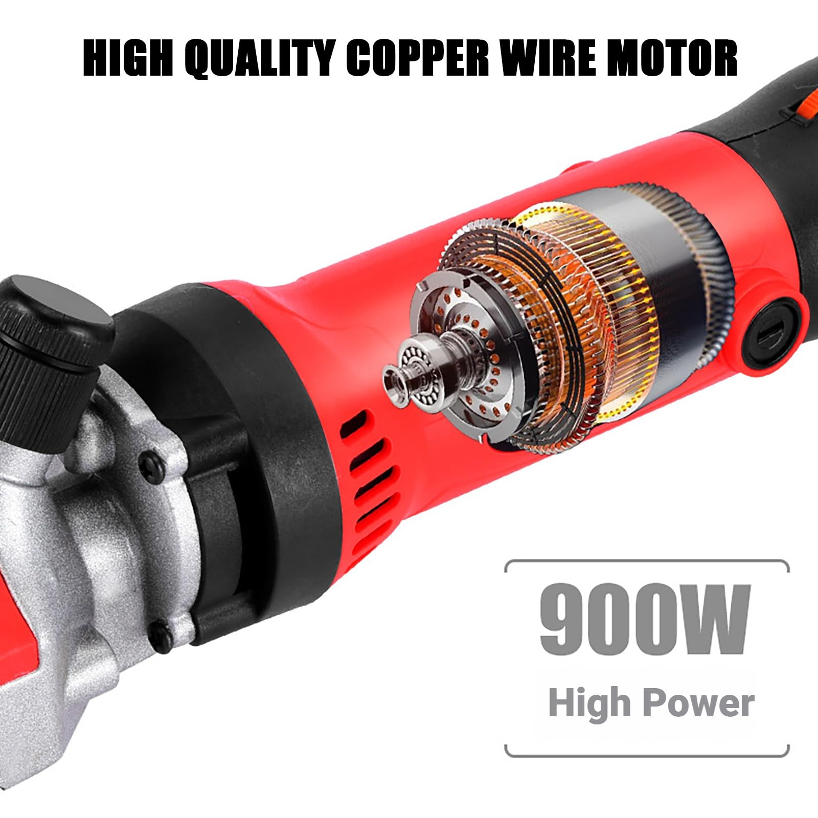 Potentes tijeras eléctricas para ovejas, esquiladoras para ovejas de 900 W, con cuchilla de 6 velocidades y 13 dientes, para afeitar lana de piel en ovejas, cabras, ganado vacuno y granja blue