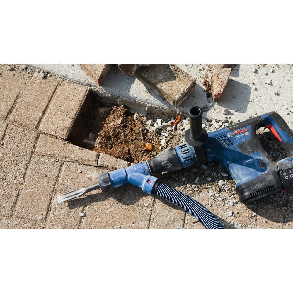 BOSCH HSD1935 Burin plat SDS-max BlueCollar R-Tec avec adaptateur anti-poussière 1 po x 16 po