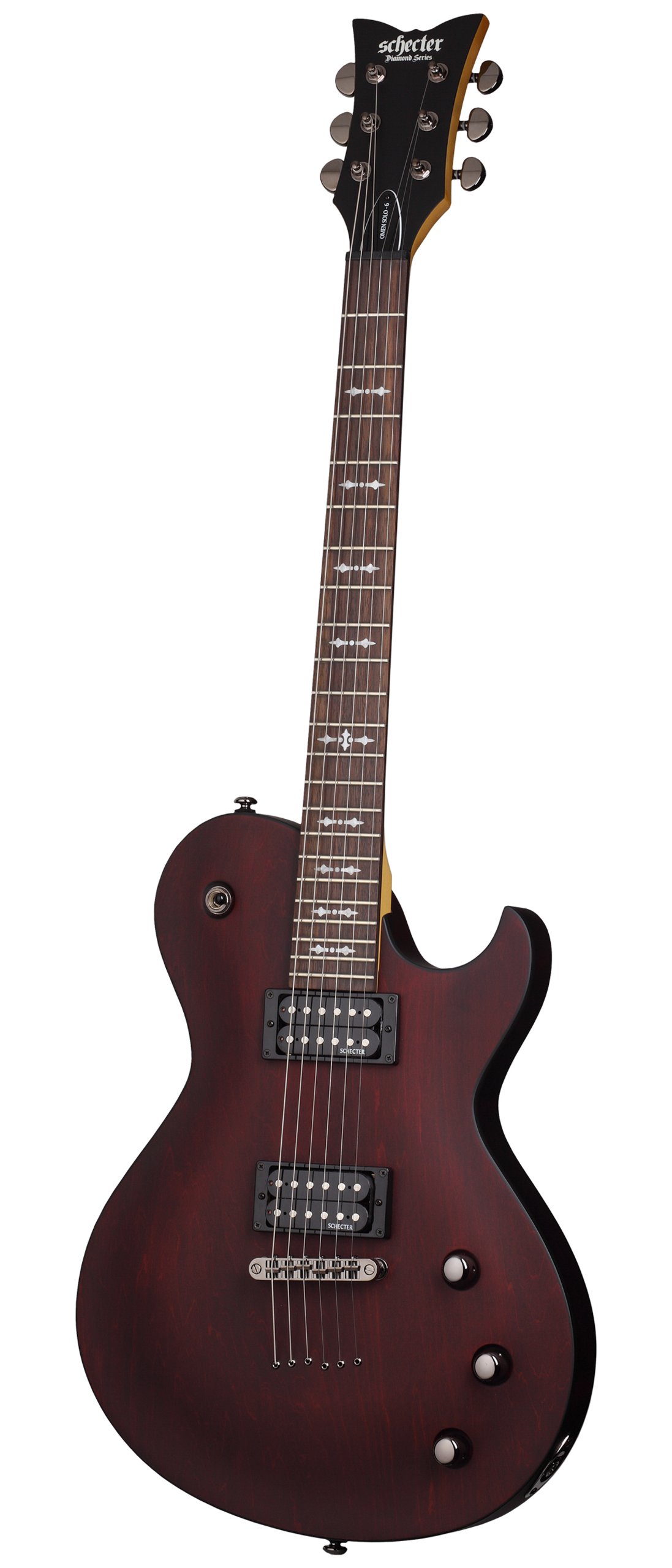 Schecter Guitar Research Omen Solo-6 2012 Electric Guitar - Walnut