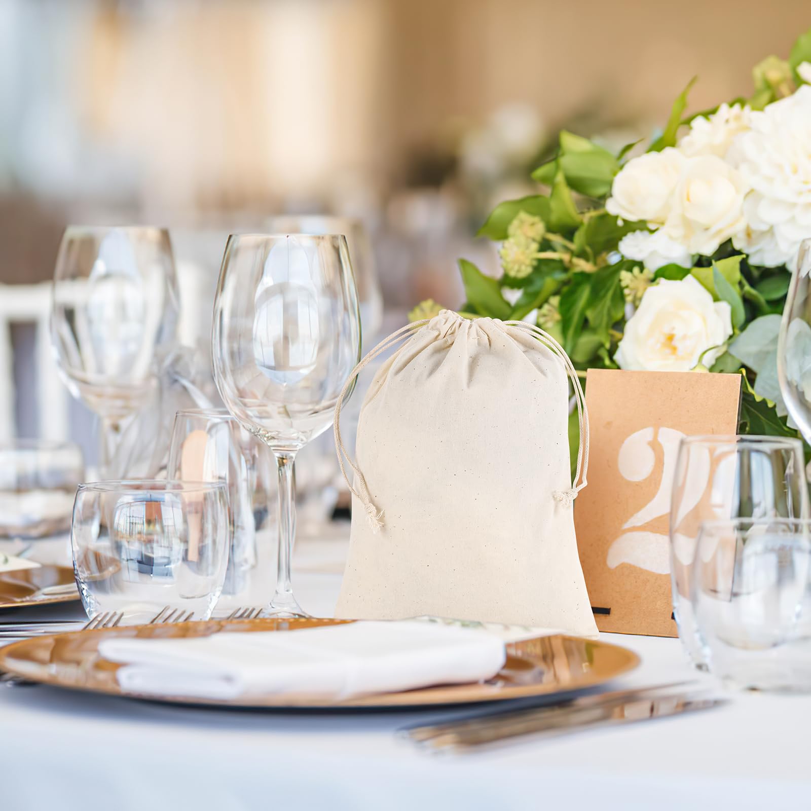 12 Süße Dschungel-Tier Stoffbeutel Mit Kordelzug - Perfekt Für Geschenke & Party