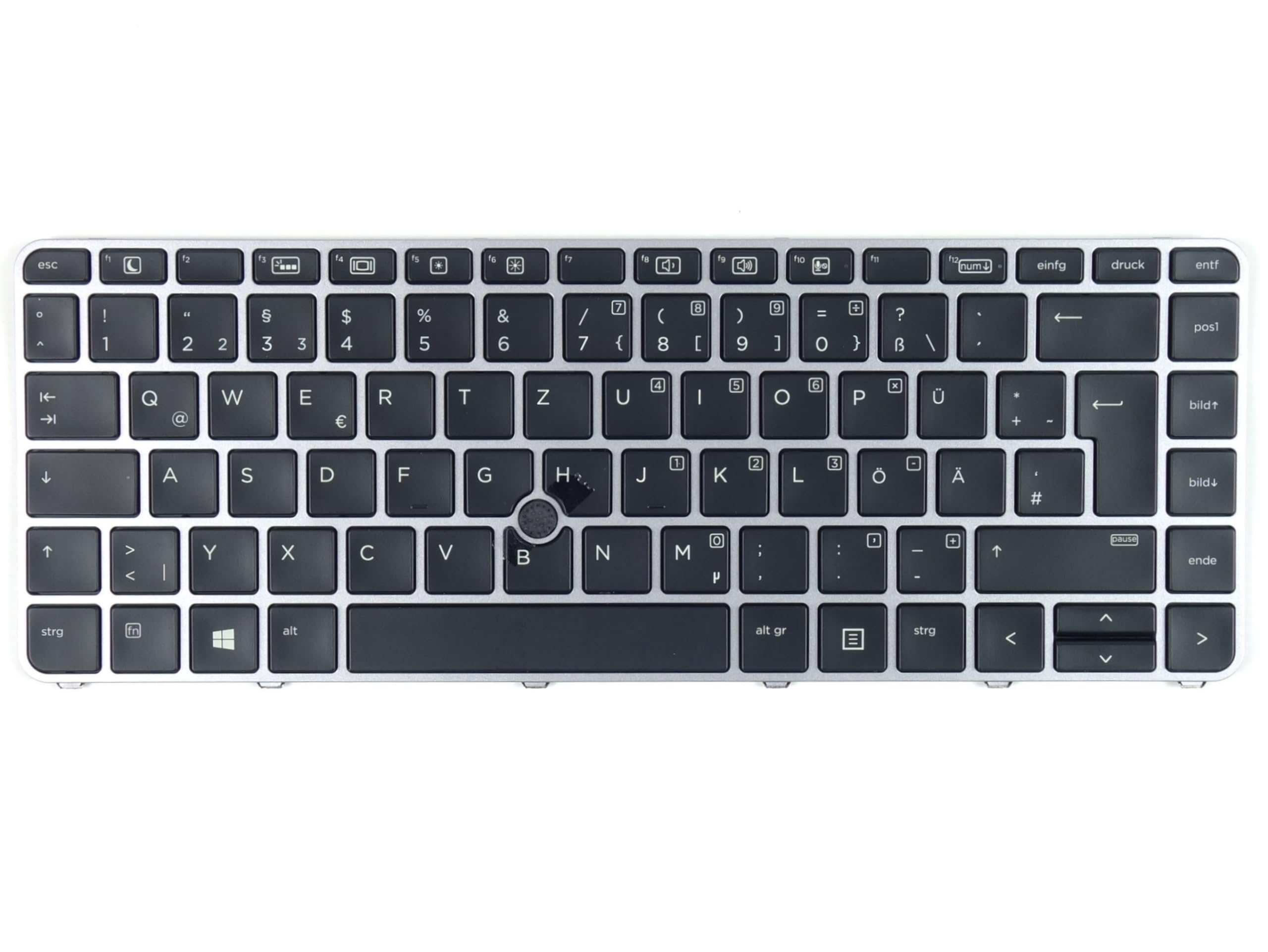 Tastatur für HP Elitebook 840 G3 840 G4 745 G3 745 G4 848 G3 848 G4 Belieftung Beleuchtet Backlit Trackpoint DE QWERTZ