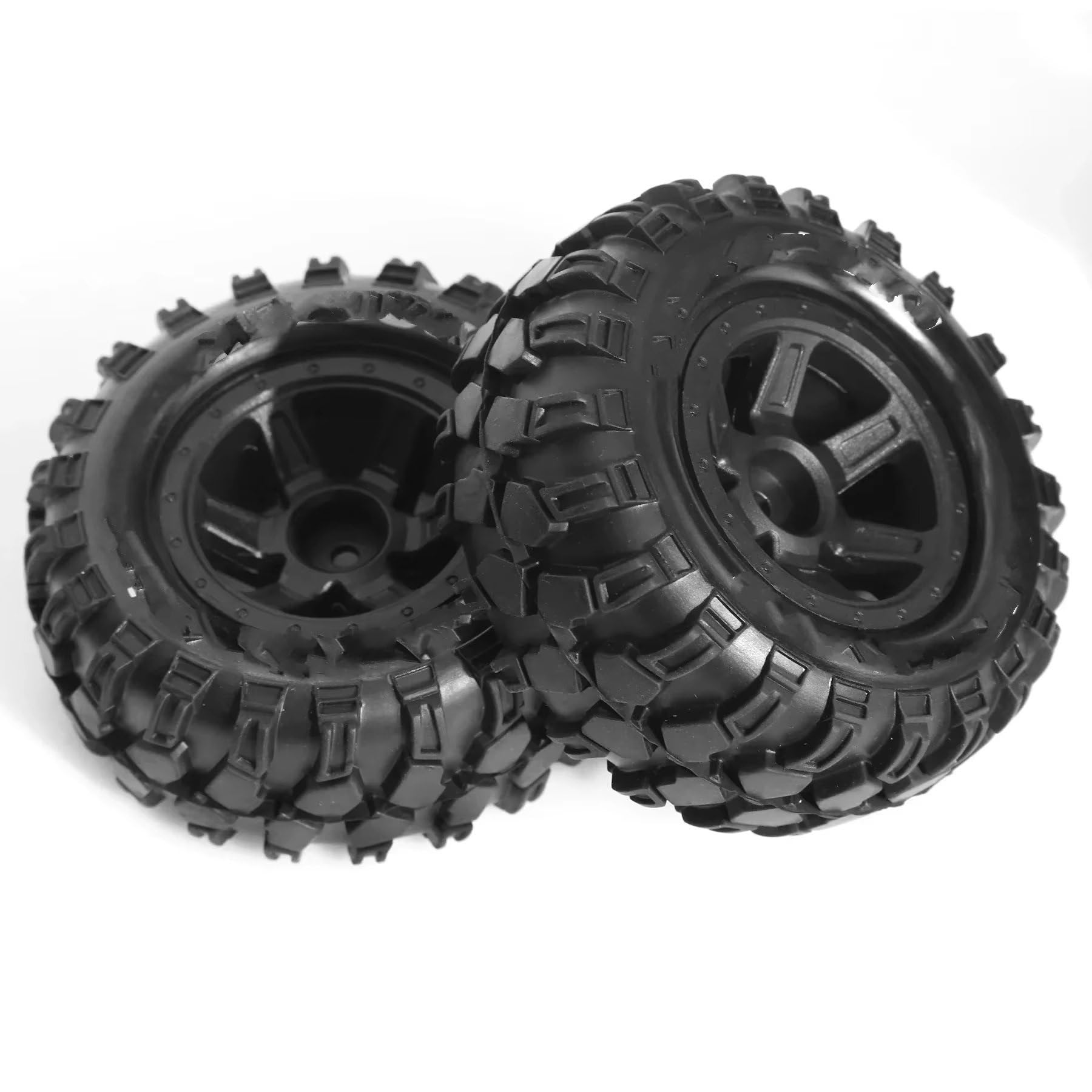 RC Car Repuestos Kit para MJX 10208 1/10 RC, Piezas De Mejora Coche, Accesorios, 4 Uds., 90mm, para Monster Truck, para Buggy, Neumáticos, Rueda Hexagonal 12mm