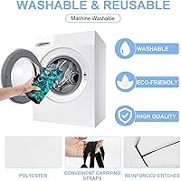 Vista 5 de Bolsas de comestibles reutilizables, bolsas de compras plegables con asas, bolsa de comestibles resistente para comestibles, estampado de mandala