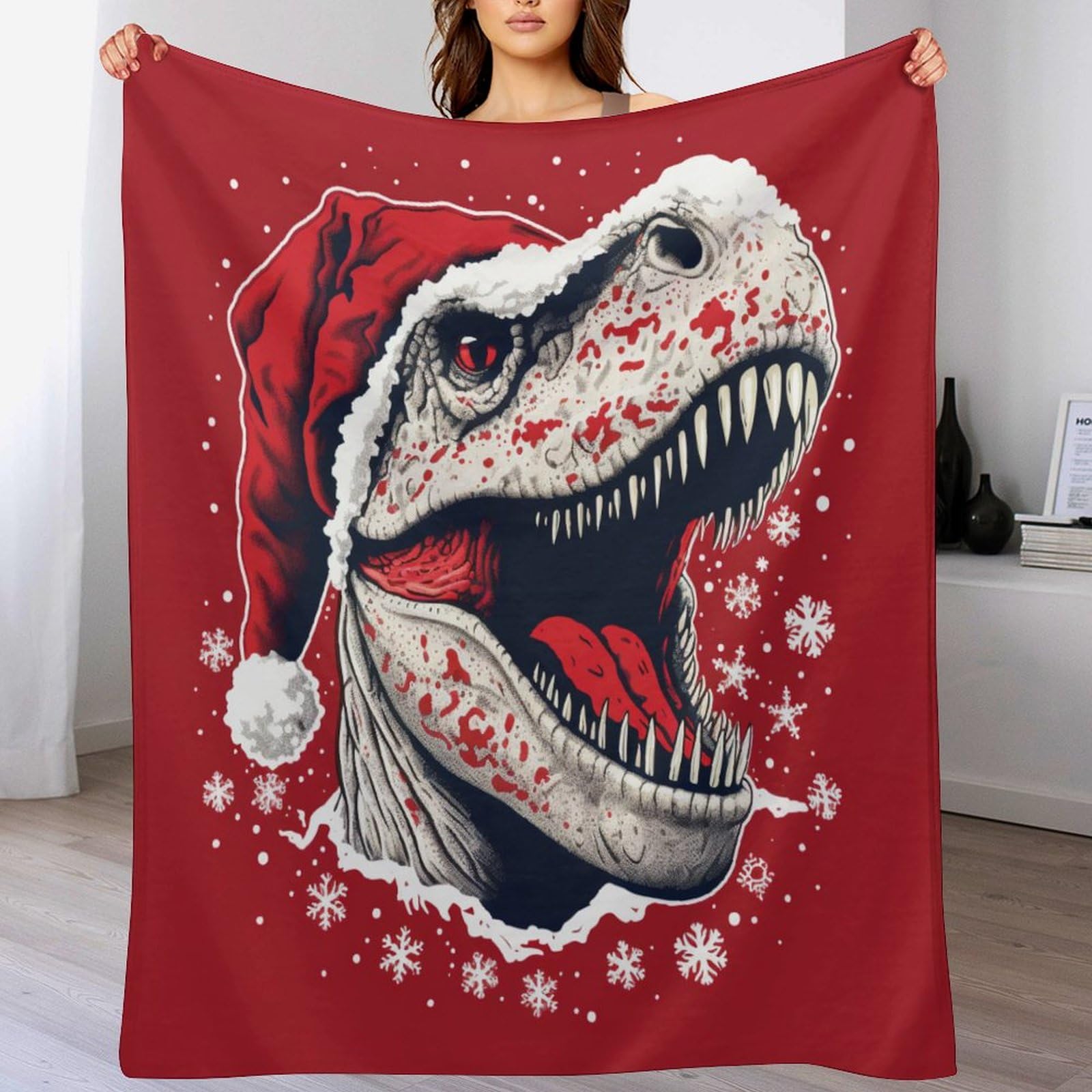 Manta de franela suave con diseño 3D manta ligera para cama y sofá