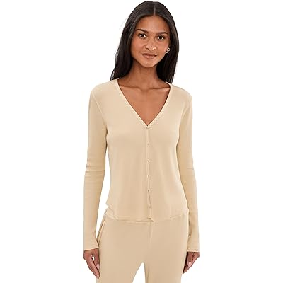 Mod-o-doc Long Sleeve Slim Cardigan