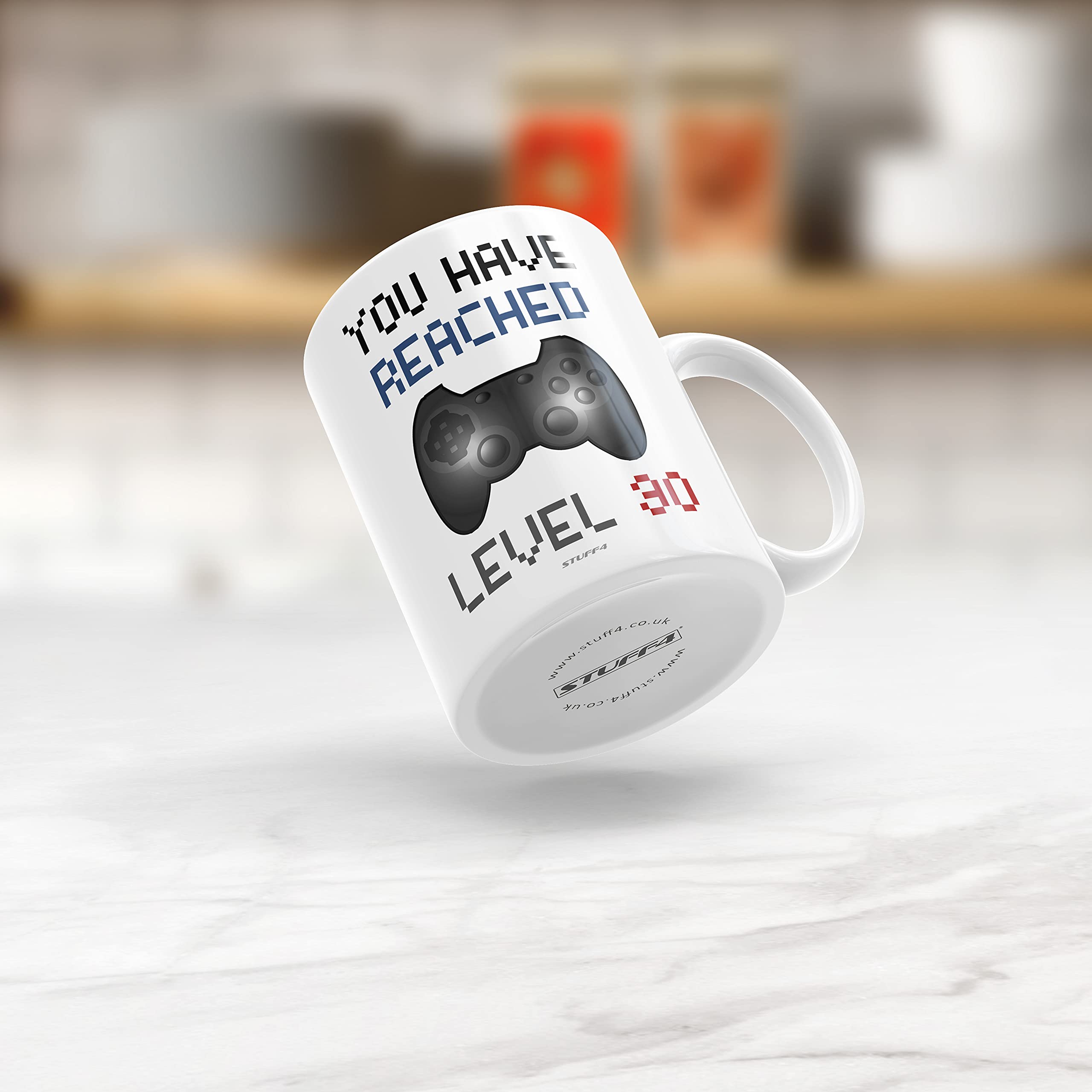Teetaly Tazza Frasi Compleanno 30 Anni - Idea Regalo Originale e Divertente per Uomo e Donna