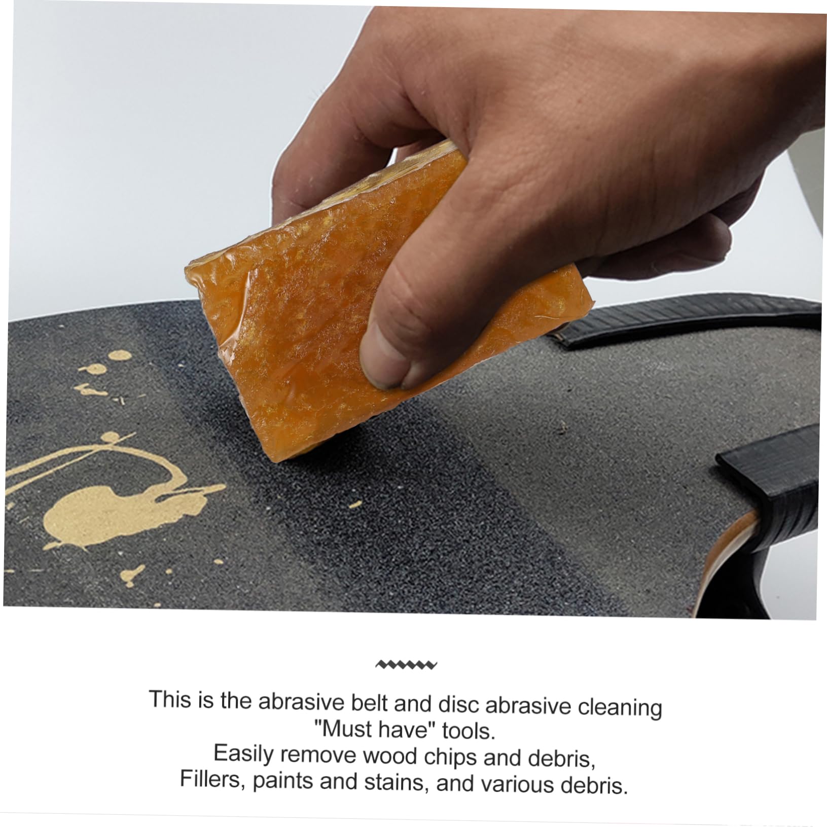 BRIGHTFUFU Skateboard Grip Eraser Sandpaper Cleaner Multi-Purpose Abrasive Cleaning Tool