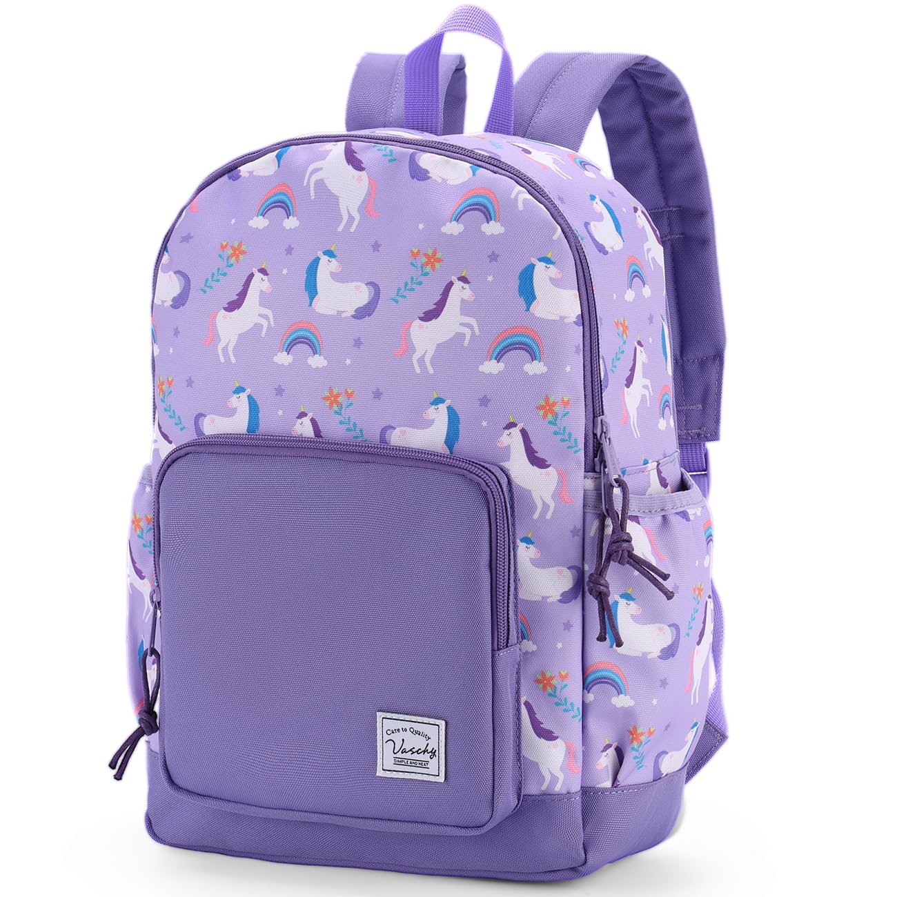 VASCHY Rugzak voor kinderen, schooltas, jongens, kleuterschool, 4-6