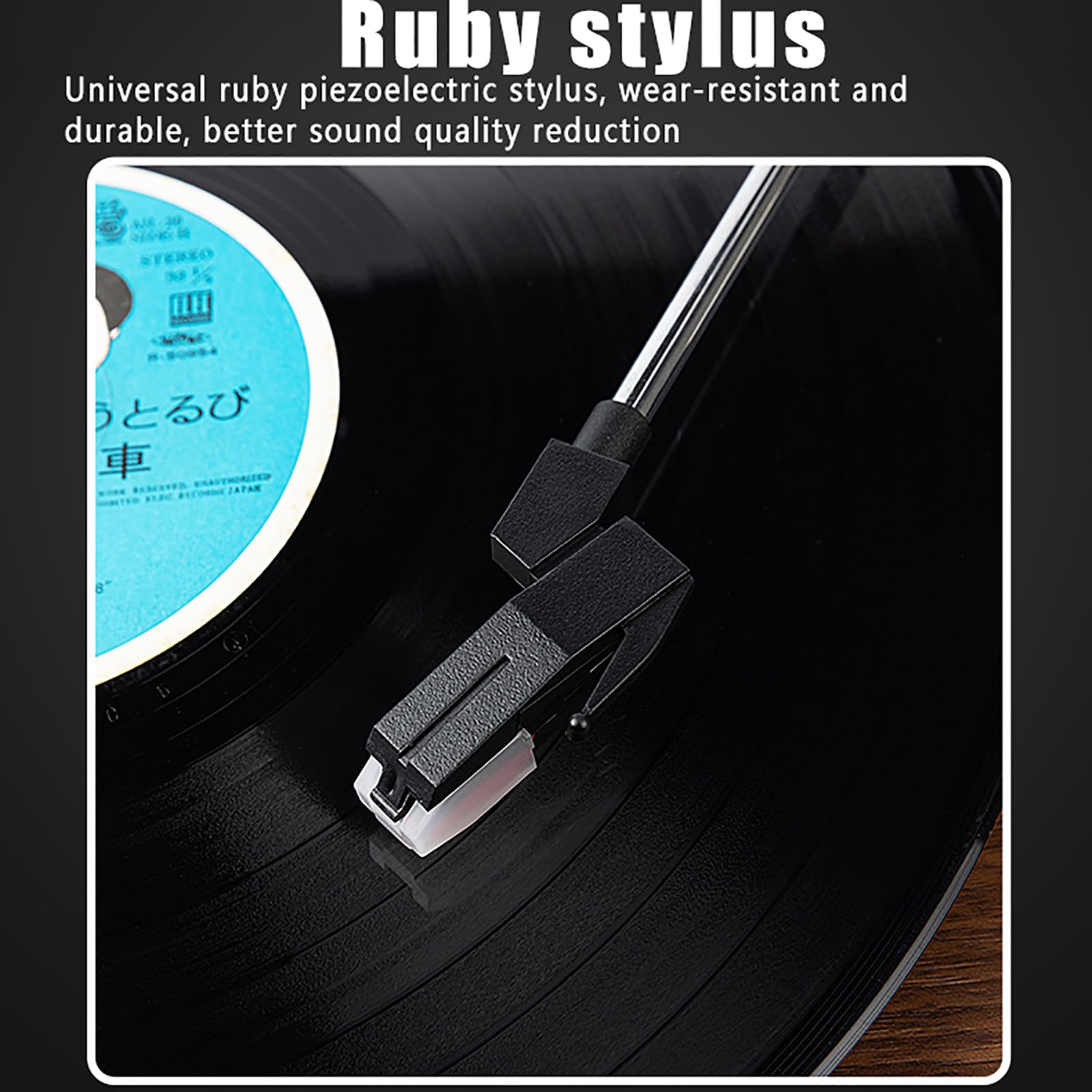 Giradischi In Vinile Vintage, Giradischi Retrò Bluetooth Con Braccio Bilanciato E Altoparlanti Integrati, Supporta 33/45/78 Giri/min E Dischi Di Dimensioni 7''/10''/12'', Per Musicisti, Regali