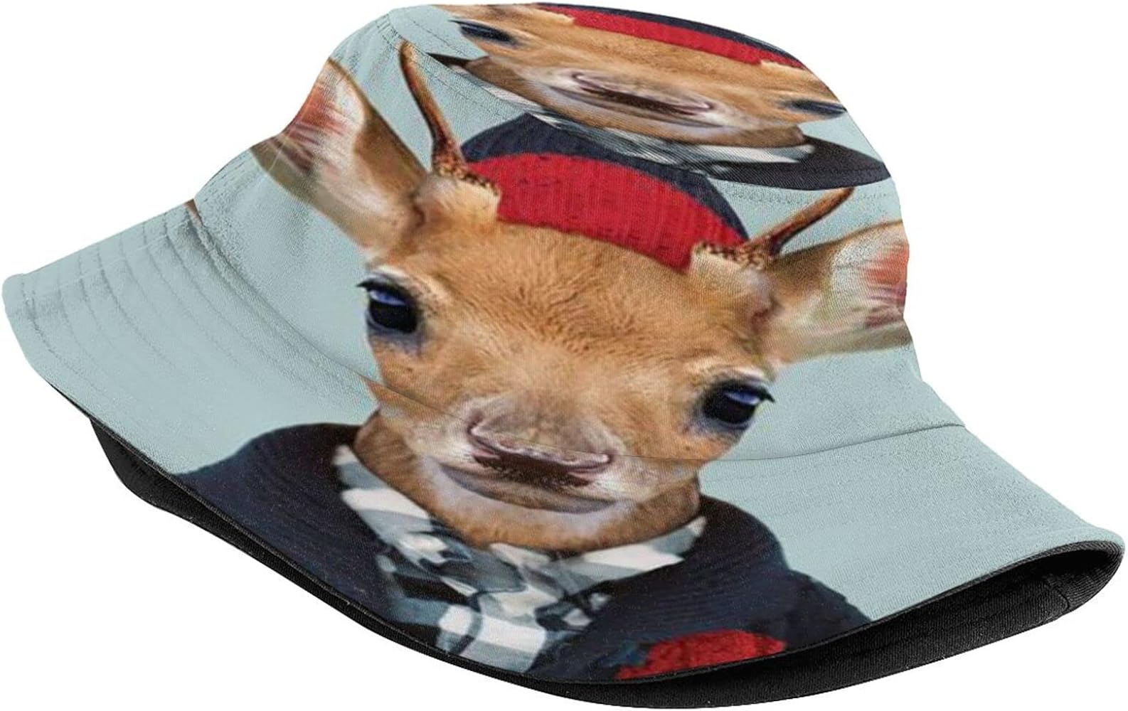 Amazon | [RFSHOP] 鹿先生uvカット 帽子 レディース メンズ漁師