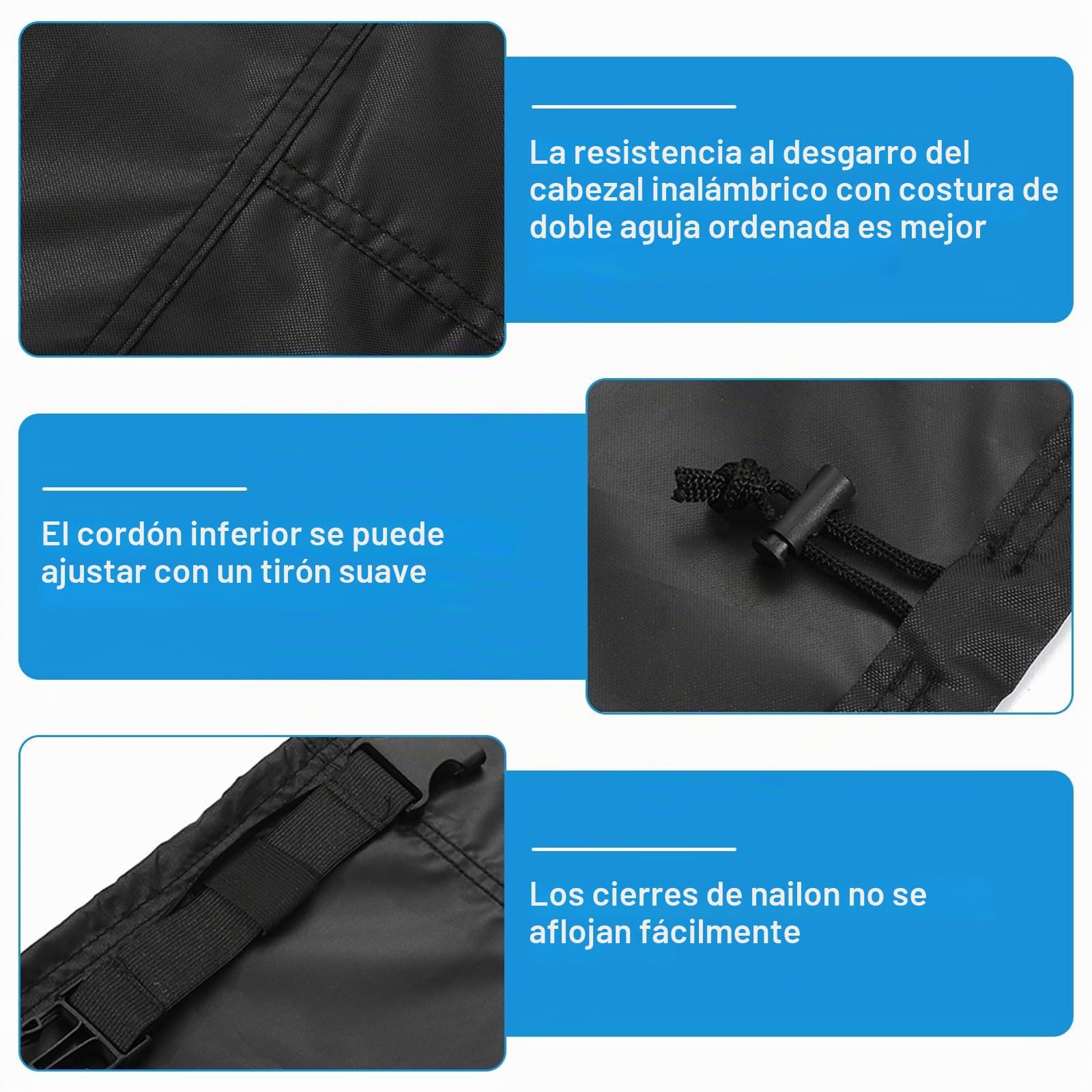 Funda para TV al aire libre, 40 – 42 pulgadas, protector de pantalla, cubierta de TV para exteriores, protección contra el polvo de la TV 210 Oxford, revestimiento de PVC resistente, resistente a la