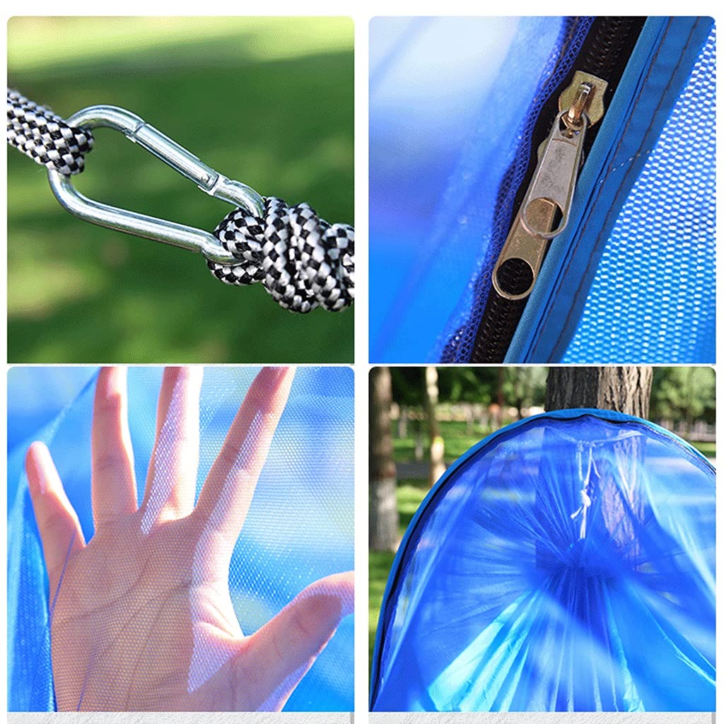 Hamac Un hamac de camping avec des moustiquaires apparaîtra automatiquement peut résister à un poids de 660 livres de 660 livres pour le camping extérieur en plein air Hammock portable Hamac Portable